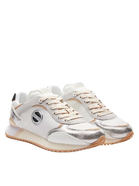 COLMAR TRAVIS PLUS COLORS Turnschuhe silber-weiß-beige - Schuhe Unisex