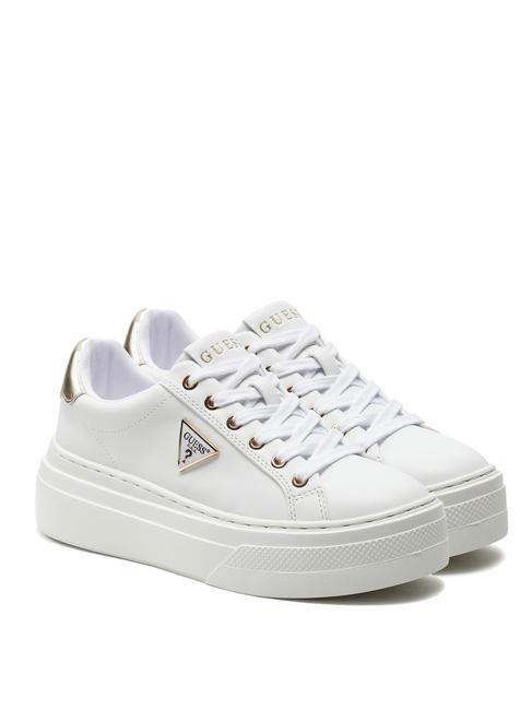 GUESS AMERA Plateau-Sneaker weißes Platin - Damenschuhe