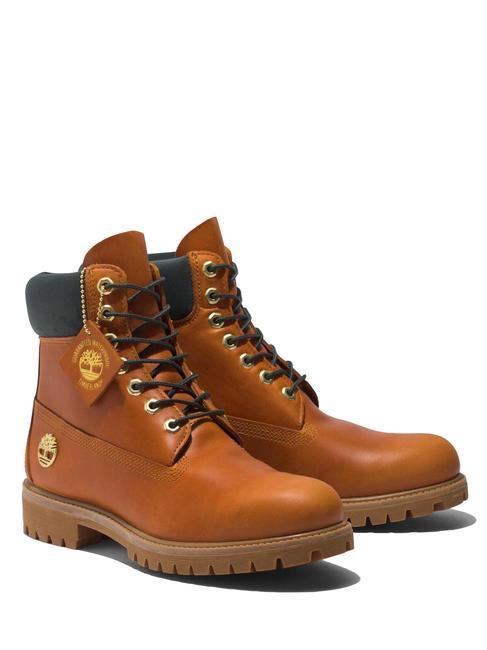 TIMBERLAND PREMIUM 6  Stiefeletten aus Leder Mittel braun - Herrenschuhe