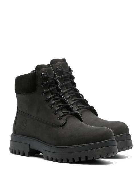 TIMBERLAND ARBOR ROAD Wasserdichte Lederstiefelette PECHSCHWARZ - Herrenschuhe