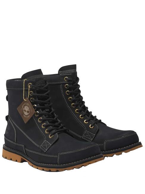 TIMBERLAND ORIGINALS Stiefeletten aus Leder SCHWARZ - Herrenschuhe