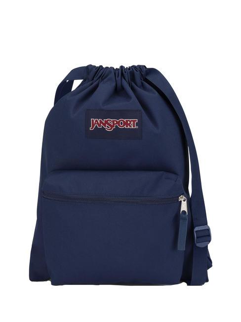 JANSPORT DRAWSACK Tasche Marine - Rucksäcke für Schule &amp; Freizeit