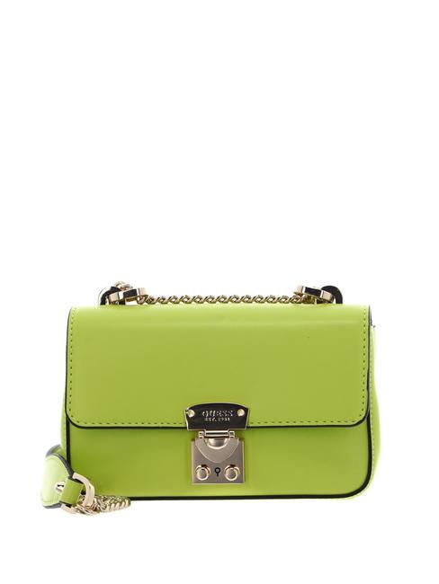 GUESS ELIETTE MINI Schulter-/Umhänge-Mikrotasche Chartreuse - Damentaschen