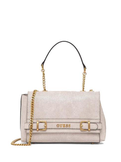 GUESS SESTRI Convertible Schulter-/Umhängetasche Taupe - Damentaschen