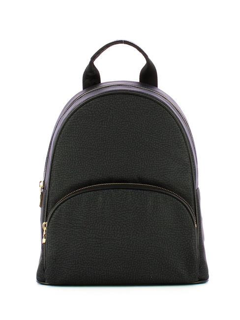 BORBONESE ECO LINE Damenrucksack dunkles Schwarz - Damentaschen