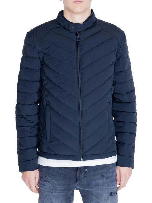 GUESS PADDED Jacke aus Stretch-Nylon smartblue - Daunenjacken für Herren