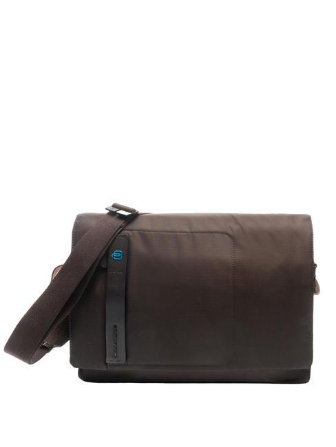 PIQUADRO P16 Messenger für PC 14 " chevron/t.di moro - Arbeitstaschen