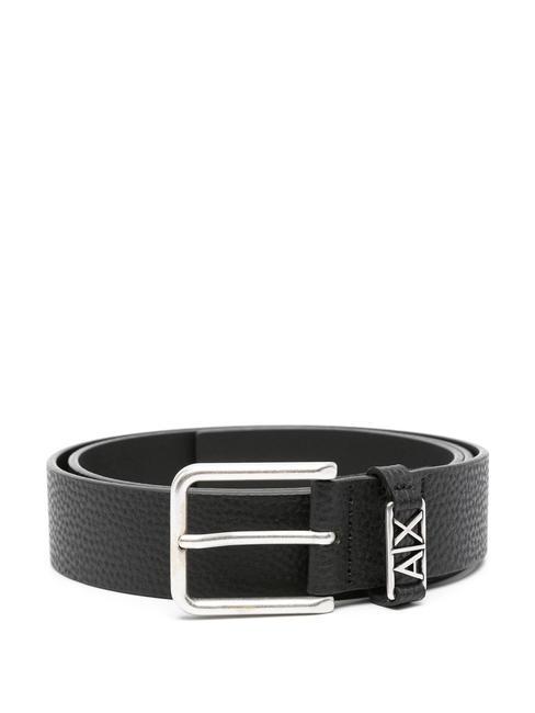 ARMANI EXCHANGE CASUAL  Ledergürtel Schwarz - Gürtel