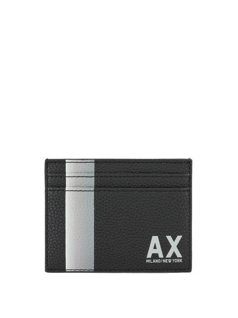 ARMANI EXCHANGE MILANO NEW YORK Flacher Kartenhalter Schwarz - Brieftaschen Herren