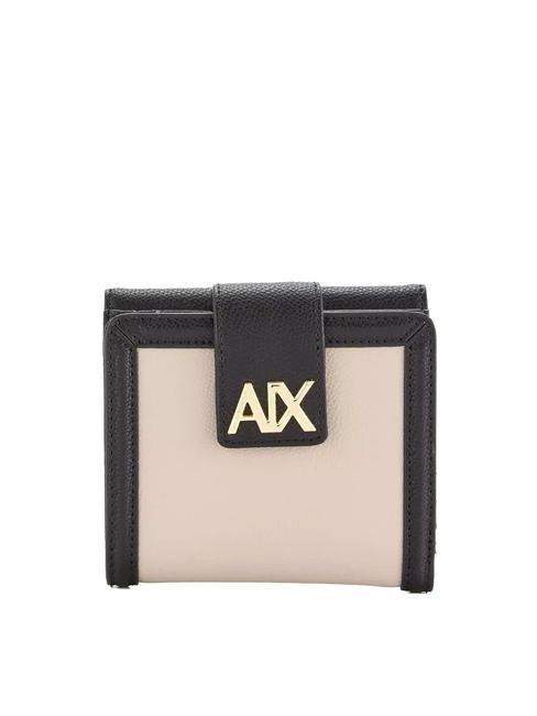 ARMANI EXCHANGE A|X Mini-Geldbörse Offroad/Schwarz - Brieftaschen Damen