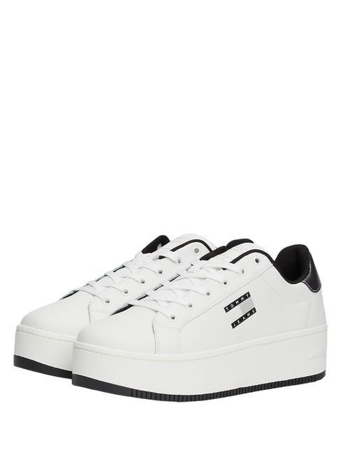 TOMMY HILFIGER TOMMY JEANS Flatform Hohe Turnschuhe SCHWARZ - Damenschuhe