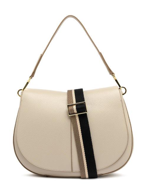 GIANNI CHIARINI HELENA ROUND Ledertasche mit Seilschultergurt Lamm - Damentaschen