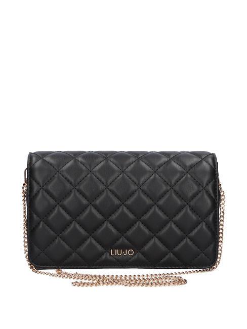 LIUJO RIDHI Quilted Mini-Umhängetasche SCHWARZ - Damentaschen