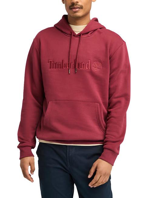 TIMBERLAND EMBROIDERY TONAL Kapuzenpullover Cordovan - Sweatshirts Herren