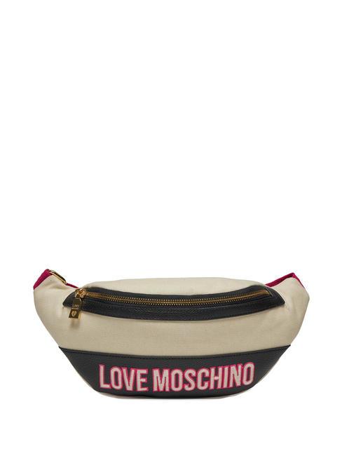 LOVE MOSCHINO FREE TIME  Umhängetasche fuchsiaschwarz - Damentaschen