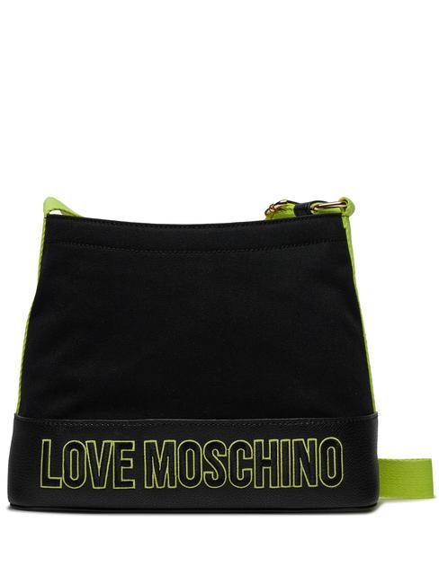 LOVE MOSCHINO FREE TIME  Hobo Tasche Schwarz - Damentaschen