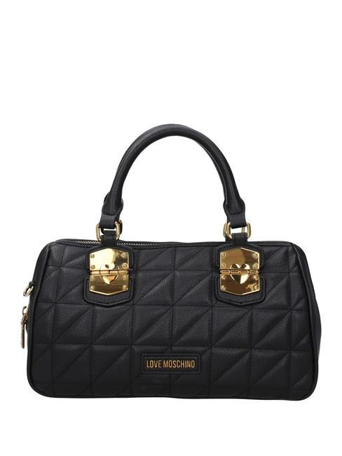 LOVE MOSCHINO CLICK HEART  Handtasche, mit Schultergurt Schwarz - Damentaschen