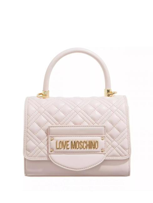 LOVE MOSCHINO QUILTED Mini-Handtasche mit Schultergurt Gesichtspuder - Damentaschen