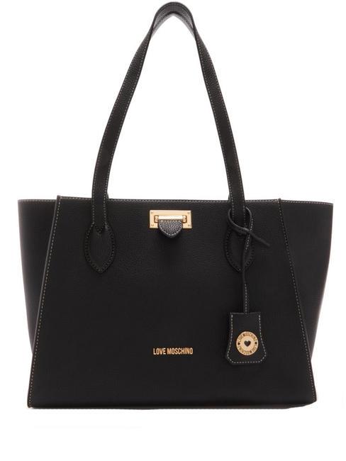 LOVE MOSCHINO CLICK  Einkaufstasche Schwarz - Damentaschen