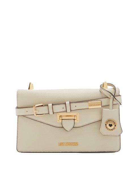 LOVE MOSCHINO CLICK Schultertasche Elfenbein - Damentaschen