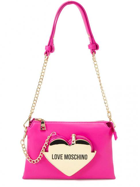 LOVE MOSCHINO BABY CRADLE Schultertasche Fuchsie - Damentaschen