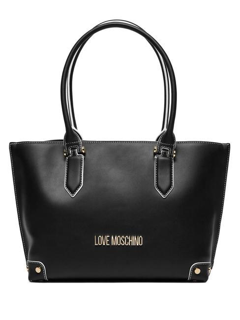 LOVE MOSCHINO BUNNY  Einkaufstasche Schwarz - Damentaschen