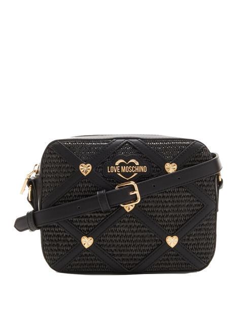 LOVE MOSCHINO SUMMER DETAILS Mini-Umhängetasche Schwarz - Damentaschen