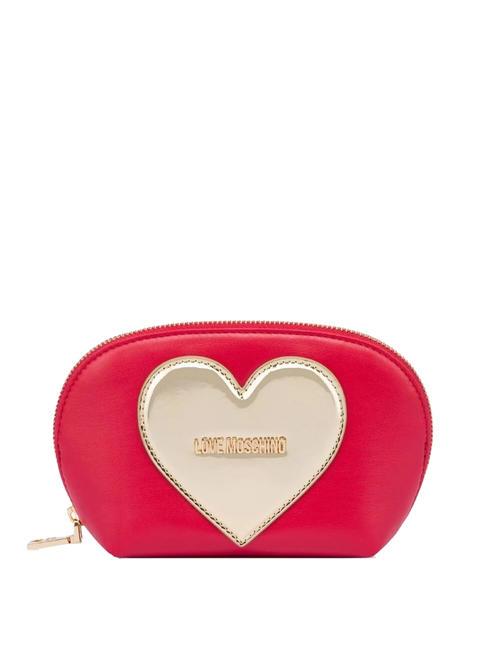 LOVE MOSCHINO GOLDEN HEART  Geldbeutel rot - Brieftaschen Damen