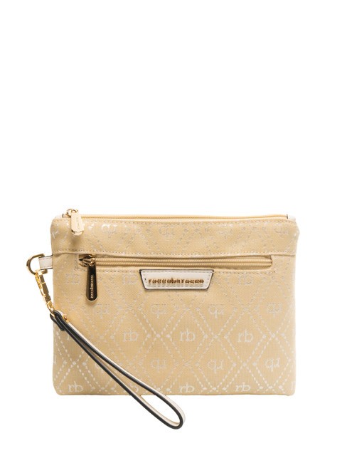 ROCCOBAROCCO FRIDA Hand-Clutch nicht-gerade weiss - Damentaschen