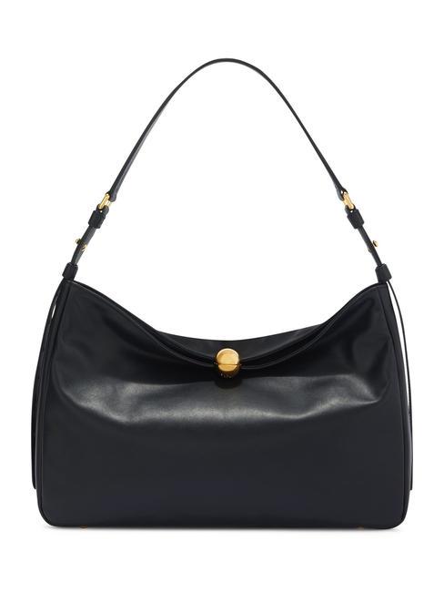 FURLA SFERA SOFT Umhängetasche aus Leder Schwarz - Damentaschen