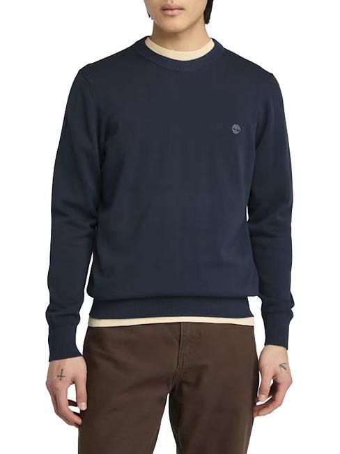 TIMBERLAND WILLIAMS RIVER Pullover mit Rundhalsausschnitt dunkler Saphir/dunkler Denim - Herrenpullover