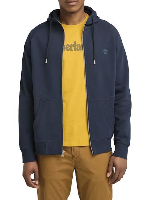 TIMBERLAND E-R BASIC Sweatshirt mit Reißverschluss und Kapuze dunkler Saphir/dunkler Denim - Sweatshirts Herren