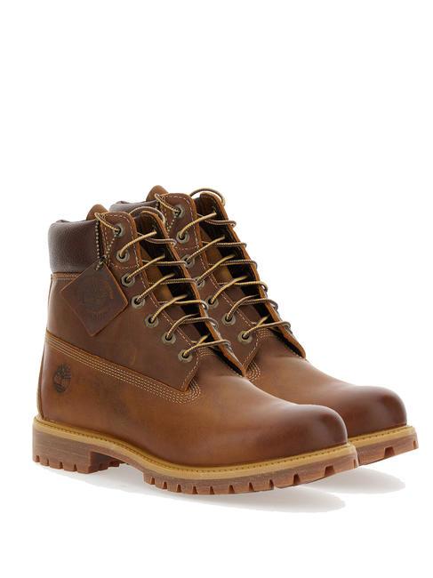 TIMBERLAND 9 INCH LACE UP Stiefeletten aus Leder braun - Herrenschuhe