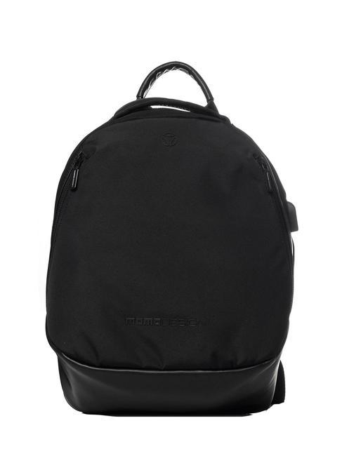 MOMO DESIGN EVERYDAY Rucksack  Schwarz Schwarz - Rucksäcke für Schule &amp; Freizeit