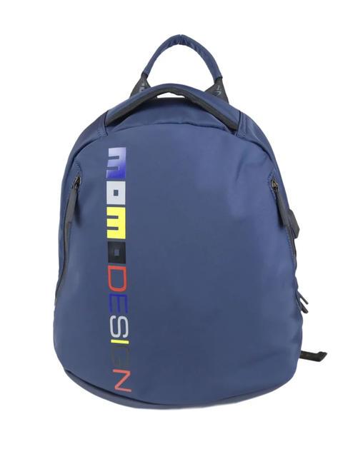 MOMO DESIGN OVO 15" PC-Rucksack blau/mehrfarbig - Rucksäcke für Schule &amp; Freizeit