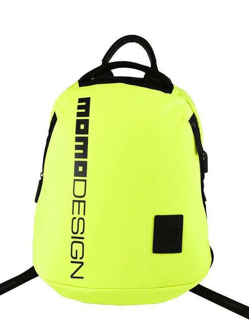 MOMO DESIGN LOGO PATCH Rucksack säuregrün - PC-Rucksäcke