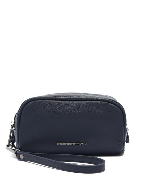 MOMO DESIGN CASUAL Clutch / Kosmetiktasche mit Manschette Blau - Beauty-Case