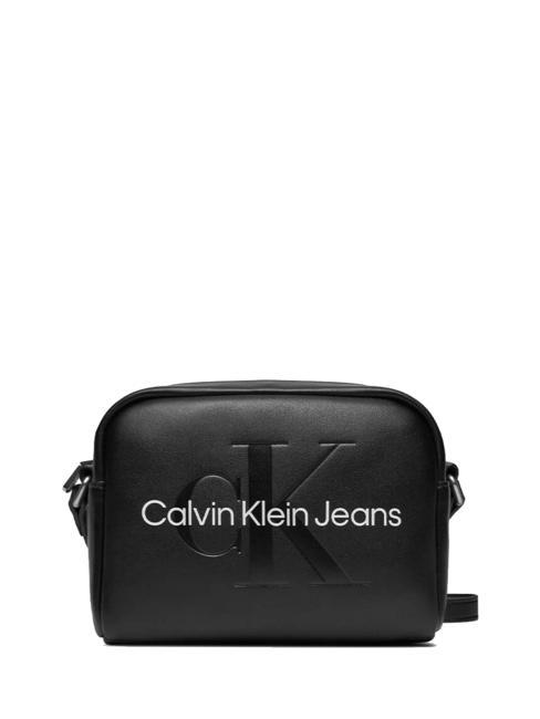 CALVIN KLEIN SCULPTED Camera Bag Mini-Umhängetasche schwarz/neutral - Damentaschen