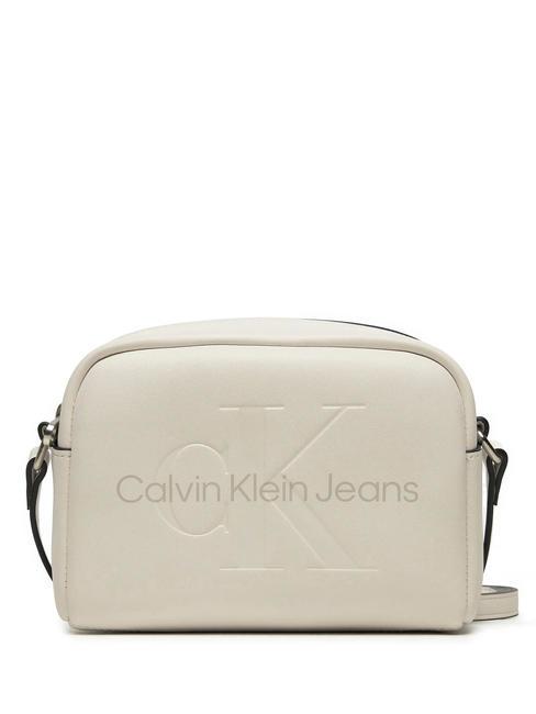 CALVIN KLEIN SCULPTED Camera Bag Mini-Umhängetasche grauer Morgen - Damentaschen