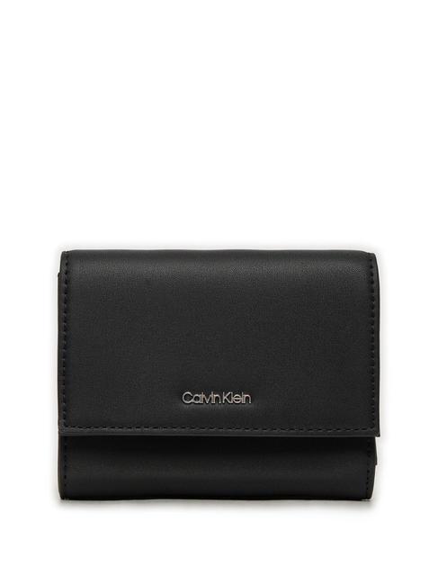 CALVIN KLEIN MUST  Mittlere Geldbörse ck schwarz - Brieftaschen Damen