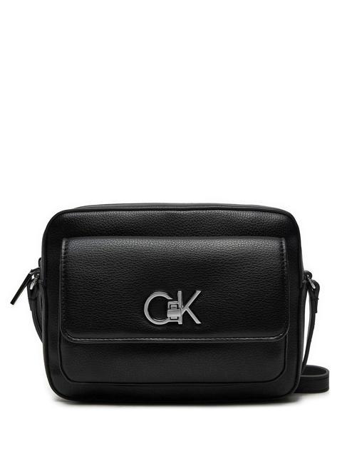 CALVIN KLEIN RE-LOCK Mini-Umhängetasche ck schwarz - Damentaschen