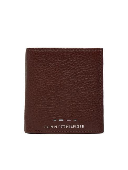 TOMMY HILFIGER PREMIUM LEATHER Bifold-Geldbörse aus Leder Cognac - Brieftaschen Herren