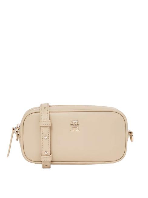 TOMMY HILFIGER REFINED Schulterkameratasche Beige - Damentaschen