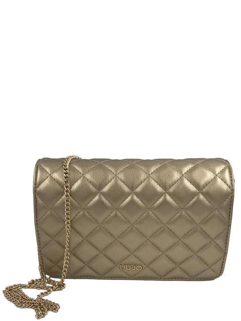 LIUJO RIDHI Quilted Mini-Umhängetasche Gold - Damentaschen