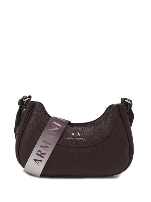 ARMANI EXCHANGE SMALL HOBO Schultertasche Alkohol - Damentaschen