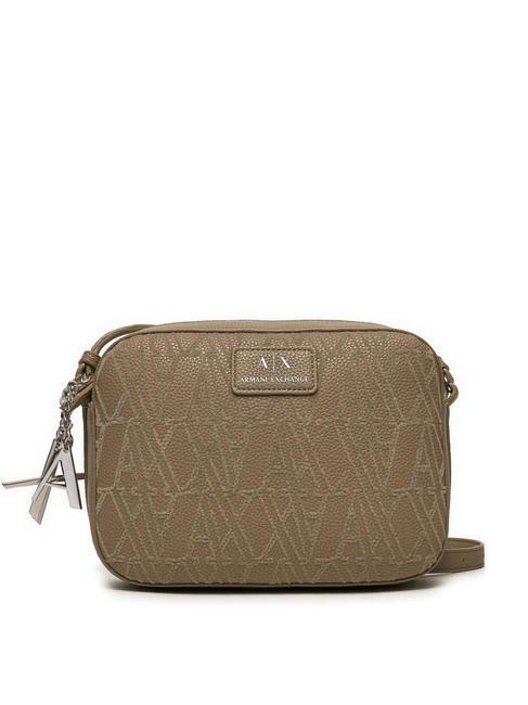 ARMANI EXCHANGE A|X Kameratasche mit beflocktem Logo Pisco - Damentaschen