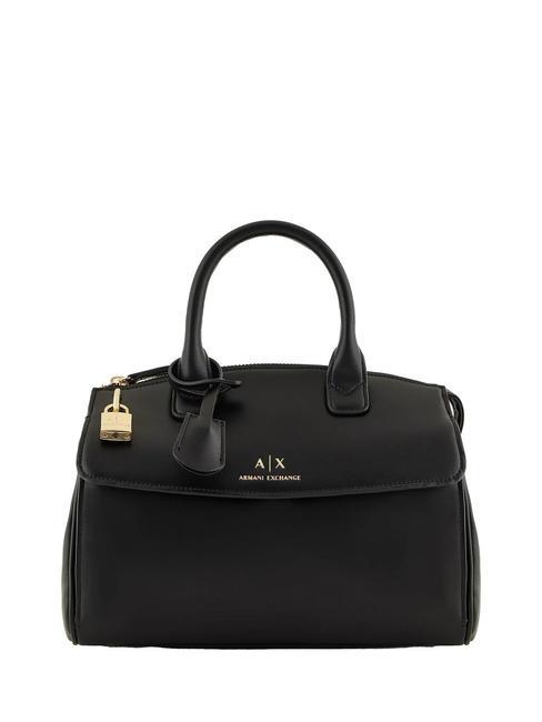 ARMANI EXCHANGE A|X PADLOCK Kofferraumtasche mit Schultergurt Schwarz - Damentaschen