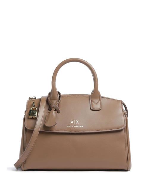 ARMANI EXCHANGE A|X PADLOCK Kofferraumtasche mit Schultergurt dunkler Pisco - Damentaschen