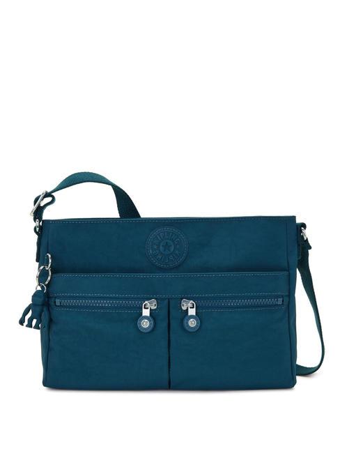 KIPLING NEW ANGIE Umhängetasche mit mehreren Taschen kosmischer Smaragd - Damentaschen