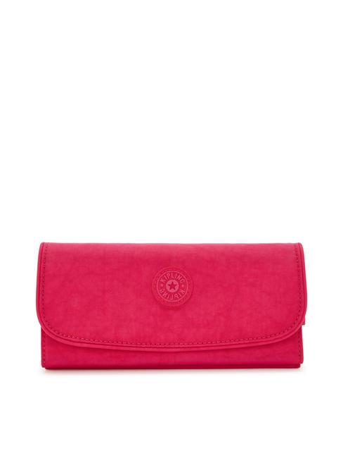 KIPLING MONEY LAND Große Brieftasche rosa Konfetti - Brieftaschen Damen